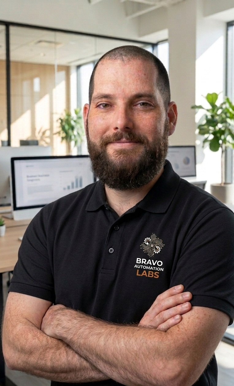 Brandt Bravo, founder of Bravo Automation Labs